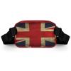 NHYDSPQ Waist Bag,British Flag Print Belt Bag,fashion Waist Packs,fanny Pack for Men Women,belt Bag with Adjustable Strap, 20x13cm, style view 2