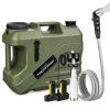 SPACEREST Portable Shower for Camping with Integrated Design  Spill-Resistant, Electric Camping Shower, 5-Gallon Food-Grade Water Jug for Outdoor, Beach, Hiking, Dog Wash, 2 Batteries view 1