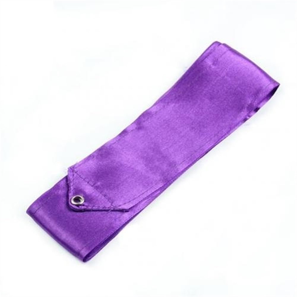 KOOFUR Dance Ribbons 6m Colorful Gym Ribbons Dance Ribbon Rhythmic Art Gymnastic Ballet Streamer Twirling Rod Stick for Gym Training(Purple)