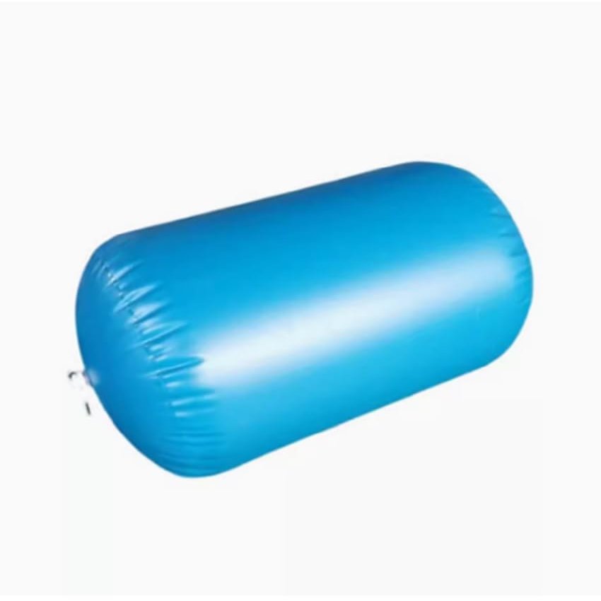BOZHOUYUPIN 80cm X60cm Tumble Track AirSpot - Gymnastics Training Springboard Round Inflatable Air bag, Blue