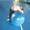 BOZHOUYUPIN 80cm X60cm Tumble Track AirSpot - Gymnastics Training Springboard Round Inflatable Air bag, Blue view 4