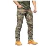 Military Cargo Pants for Men Hiking Fishing Security Stretchy Breathable Lightweight Hot Weather Work Construction Camouflage Flexcamo - Tactical Waterproof Pants Multi L view 1