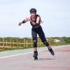 Men's Adult Inline Skate - Micro Delte High Performance Roller Skates Blades for Men, Indoor Outdoor and Fitness Black (7.5) view 3