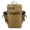 LHI Tactical Military Backpack for Men and Women 45L Large Molle Army Assault Pack 3 Day Travel Backpacks - Khaki view 1