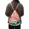 PJHEQOXE Polynesia Tattoo Women/Men's Training Gymsack Drawstring Backpack,Large Capacity Gym Packs Sling Bags Lightweight Drawstring Bag for Big Kid Boys Girls view 2