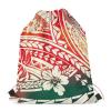 PJHEQOXE Polynesia Tattoo Women/Men's Training Gymsack Drawstring Backpack,Large Capacity Gym Packs Sling Bags Lightweight Drawstring Bag for Big Kid Boys Girls view 4