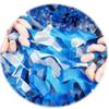 NILZA 3x4m Camo Netting Blue Camouflage Net Military Decoration Camouflage Netting, Ocean Camo Net Sunshade Mesh Nets for Swimming Pool Garden Car Sun Shelter(5mX6m/(16.4x19.6ft)) view 2