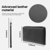 RFID Blocking Family Passport Holder Wallet 6,Premium Leather Travel Document Organizer for Women and Men,Travel Wallet for Credit Card(Black) view 4