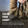 MDT Traveler Rear Shooting Bag, 500 D Cordura, Multi Camo, Removable Lanyard, Non-Slip Hand Strap (108049-MCM) view 2