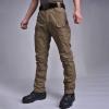 Military Cargo Pants for Men Hiking Fishing Security Stretchy Breathable Lightweight Hot Weather Work Construction Camouflage Flexcamo - Tactical Waterproof Pants Browns XXL view 2