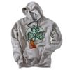Chowdaheadz 18x Boston Basketball Champions Shamrock Tailgater Hoodie Gray, Small