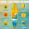 iTAOSTAR W01AP 36" Super Wide Paddle Board, More Fun Inflatable Paddleboard with 5 Fins for Better Balance, Stand Up Paddle Board with Premium SUP Accessories for Adults of All Skill Levels view 3