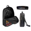HUGS IDEA Kids Backpack Set Navajo Aztec Native American Sunflower Horse Bookbags with Cooler Food Container and Pencil Case for Children School Bag 3 in 1 view 3