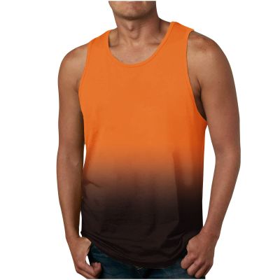 Mens Tank Tops Summer Muscle Shirts Sleeveless Workout Tank Top Gym Athletic Tee Fitness Bodybuilding Sleeveless T Shirt