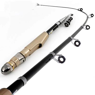Telescoping Ice Fishing Rod Pole Winter Light Ice Fishing Rod Lightweight Material Handle Fishing Rod