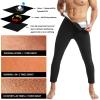 Vuirrm Sauna Pants for Men, Mens Heat Trapping Slimming Compression Leggings Tummy Control Shapewear High Waisted Sauna Leggings,S-M,Silver view 4