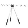 FLEXMAN Fishing Pole Holder, Multifunctional Rod Tripod, Portable Outdoor Sea Fishing Support Stand, Universal Telescopic Triangle for Fishing Rods view 1