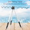 FLEXMAN Fishing Pole Holder, Multifunctional Rod Tripod, Portable Outdoor Sea Fishing Support Stand, Universal Telescopic Triangle for Fishing Rods view 2