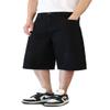 AIRNINE Men's Baggy Fit Jeans Denim Shorts (28 to 44) (Jet Black_2099, 30) view 1
