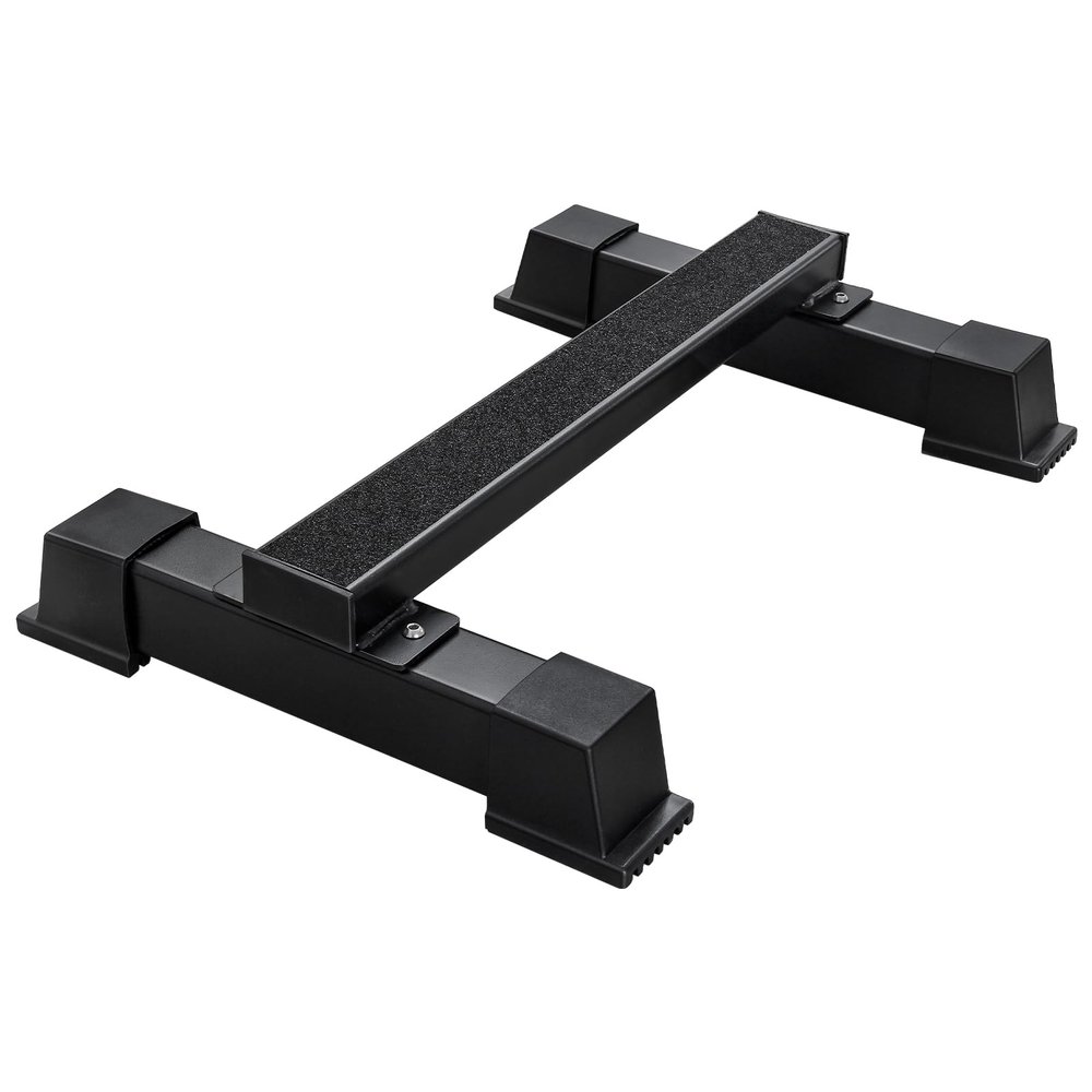 RAILEN Heavy Duty Steel Calf Raise Bar, Standing Calf Raise Machine, Calf Stretching Squat, Foot Stretch, Anti-Slip Solid Calf Block for Home and Gym, Black