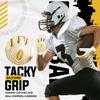 HANDLANDY Youth Football Gloves for Boys Girls, Sticky Wide Receiver Gloves for Kids, Junior Flag Football Gloves (Yellow, Youth L&Adult S) view 3