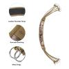Duck Call Lanyard, Duck Gear 12 Snap Rings Duck Lanyard Carrier Hand Paracord Lanyard Paracord Lanyard for Outdoor, Waterfowl, Dog Whistle view 2