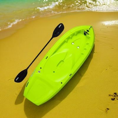 NineFit Basics The Kid's Relay Kayak, it is Stability and Safety for family adventures and water activities (GREEN, 1 PACK), 91323