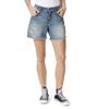 FRAYED Jeans Women's Mid Rise Midi Denim Short Standard view 1