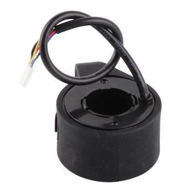 Thumb Throttle, Electric Scooter Throttle Raised Stripes Designed ABS Single Button Electric Scooter Thumb Throttle for Replacement Broken or Old Throttle Accelerator