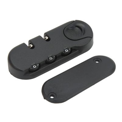 Travel Locks for Luggage, Suitcase Lock with Frosted Appearance Plastic and Zinc Alloy Lock with Combination for Travel