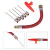 BEAHING 1Set 5 in 1 Needle Valve Hose Tire Pump Extension Hose Air Needles Ball Pump Needles Basketball Needle for Inflating, inflator adapter kit, STANDARD view 2