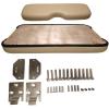 AKWH Golf Cart Front Seat Assembly Cushion and Seat Back Replacement for EZGO Medalist TXT 1994-2013 Comfortable Backrest & Bottom Seat Cushion, Tan view 3