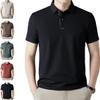 INXKED Shirts for Men, Polo Shirt, Fashion Casual Golf Shirts, Slim Fit Short Sleeve Button Polo (05,3XL) view 1