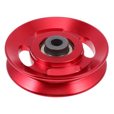 Anneome 1Pc Practical Fitness Pulley System for Home Gym Sturdy Aluminum Alloy Cable Pulley Accessory for Workouts and Training