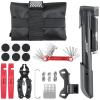 Bicycle Repair Tool Kit with Bike Pump & Saddle Bag - Bike Tool Kits for Repair and Maintenance at Home or on the Road - Bike Tire Repair Kit view 1