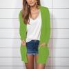 NineFit Basics Discounted Items in Warehouse Deals,Women Cardigans Lightweight,Long Sleeve Pockets,2024 Fall Open Front Long Cardigans for Women Trendy Work Shirts,Sales Today Clearance,B-Green,Medium view 2