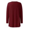 NineFit Basics Wholesale Items,Women Cardigans Lightweight,Long Sleeve Pockets,2024 Fall Open Front Long Cardigans for Women Trendy Work Shirts,Deals Under 10 Dollars,B-Wine,X-Large view 4