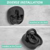 VINTEAM Heavy-Duty Ground Anchor with Spacious Internal Storage for Multiple Chain Locks, Perfect for Motorcycle and Bike Security - Features Reliable Fastening Points and Convenient Foldable Design view 4