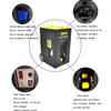 GYQSSD Portable Automatic Tennis Ball Launcher, Smart Automatic Ball Throwing Machine, Adjustable Angle, Speed, Rotation, 50 Ball Capacity - Beginners Sports Practice view 3