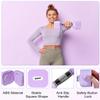 20 LBS Dumbbells Adjustable Hand Weights for Women Men, 4 in 1 Free Weight Dumbbell Set Adjust Hand Weight Set Exercise Fitness Dumbbells for Home Gym Workout Equipments, Purple view 4