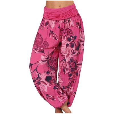 Boho Jumpsuit for Women 2024 Plus Size Womens Plus Size High Elastic Waist Harem Pants Comfy Casual Loose Baggy Solid Pants Trousers with Pockets Hippie Clothes for Women Vintage Boho