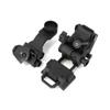 Metal Helmet NVG Mount with PVS-14 Arm Tactical NVG Mount Combo, Black view 3