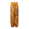 Beach Pants for Women Cover Up Petite Palazzo Pants for Women Boho Floral Print High Waist Wide Leg Lounge Casual African Print Harem Hippie Loose Lounge Pant Bohemian Clothes for Women Plus Size view 3