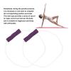 4Pcs Back Stretching Strap Thickened Auxiliary Training Wall Rope Waist Back Leg Stretch Strap for Yoga Pilates Fitness view 3