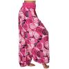Boho Jumpsuit for Women Hippie Dressy Harem Pants Women High Waist Bohemian Yoga Pants with Pockets Boho Hippie Clothes Bohemian Clothes for Women 2024 Hippie Palazzo Pants Boho Joggers view 1