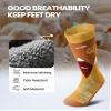 OutdoorMaster Merino Wool Ski Socks for Kids, Boys & Girls, Thermal Winter Warm Snowboarding Socks for Cold Weather view 4