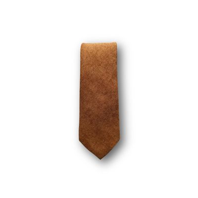 London Jae Apparel Neckties for Men - Floral & Plain Styles Neck Ties - Wedding Groomsmen Outfit Accessories for Adults (Plain, Vintage Tan)
