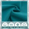UnionMed Tech Scrubs for Women Set Medical Uniform - Stretch Slim Fit V-Neck Scrub Top & Jogger Pant with 9 Pockets view 4