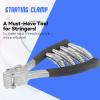 EVKILI Starting Clamp 4-Spring for Tennis and Badminton Racket Stringing, Holding the Racquet Line for Threading Work, A Useful Tool for Stringers view 4