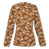 Regatta Womens Orla Kiely Long Sleeve Winter T-Shirt - Birdy Brown - XS/4 view 2